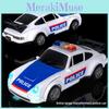 Electric Large Police Car Model With Sound Light And Auto Transformation For Kids Play