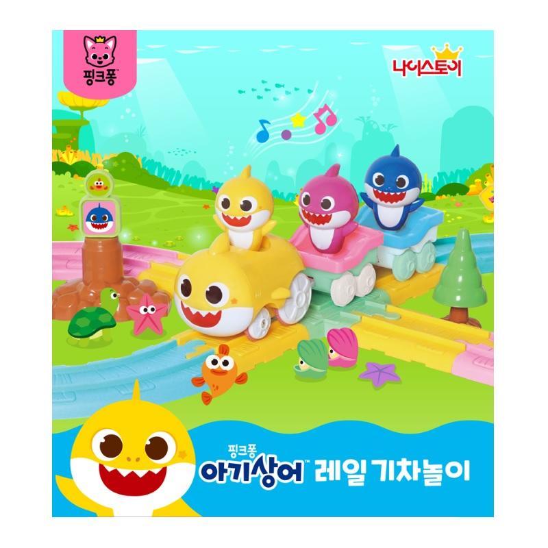 Dětská hračka Pinkfong Baby Shark Rail Train Play Set