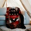 1PC Al Ahly FC Printed Soft Flannel Blanket Throw for Adult Bedroom Living Room Sofa Camping Travel Fan gifts Christmas Gifts