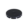 SEIWA P186 Accesorios para Coche Soporte Portátil de Navegación con Ventosa Adaptador, Diámetro de 90 mm, Negro (BK), Montaje y Fijación de PND, Adecuado para Curvos