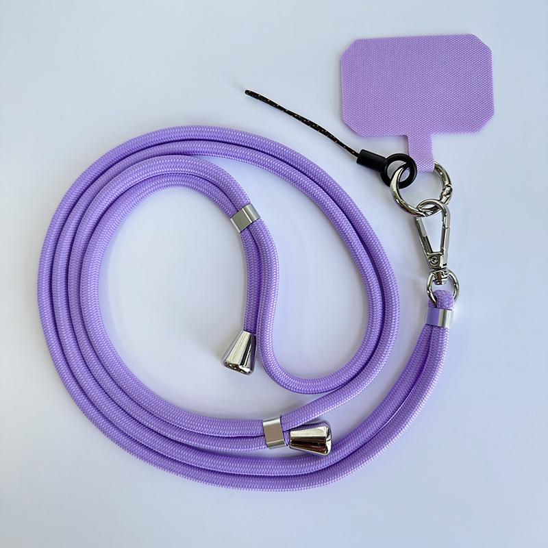 Short Neck Strap Phone Lanyard Crossbody Adjustable Creative Women Keychain Anti-Lost Strap 160cm Individually Packaged