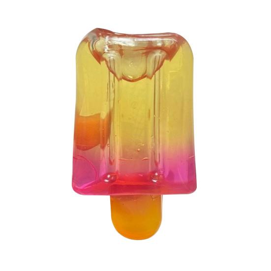 DYS Gradient Color Ice Stick Squeeze Toy Stress Relief Simulation Cream Lolly Sensory Hand Exercise Relaxation Tool Summer Party Gift