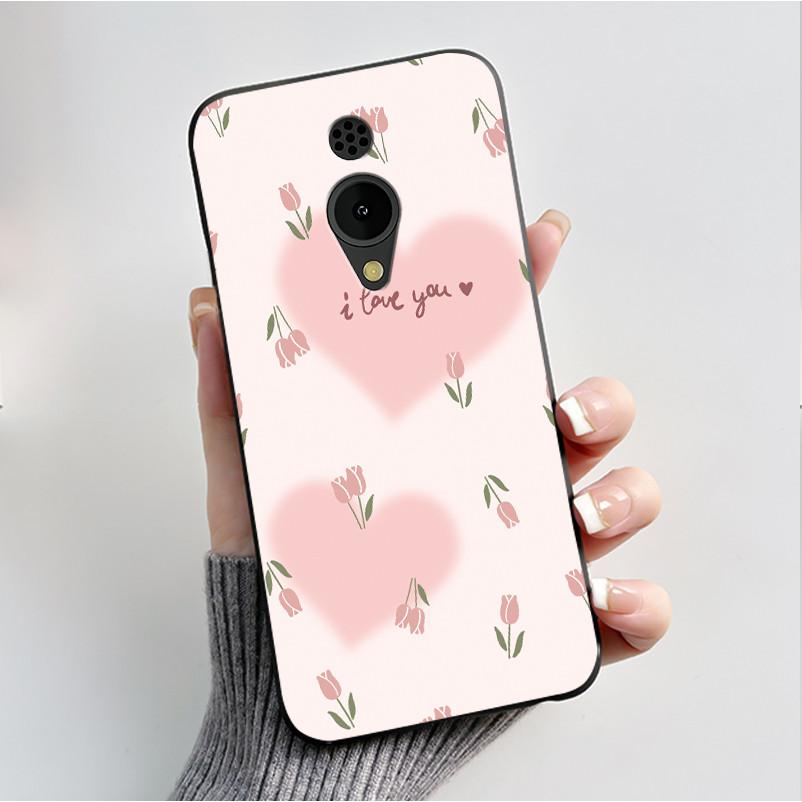 Printed Phone Case For Nokia 150 2G 2023 C2 C10 C20 Funda Coque Soft Silicone Black Shell Cover Cute Flower Cartoon Casing Capa