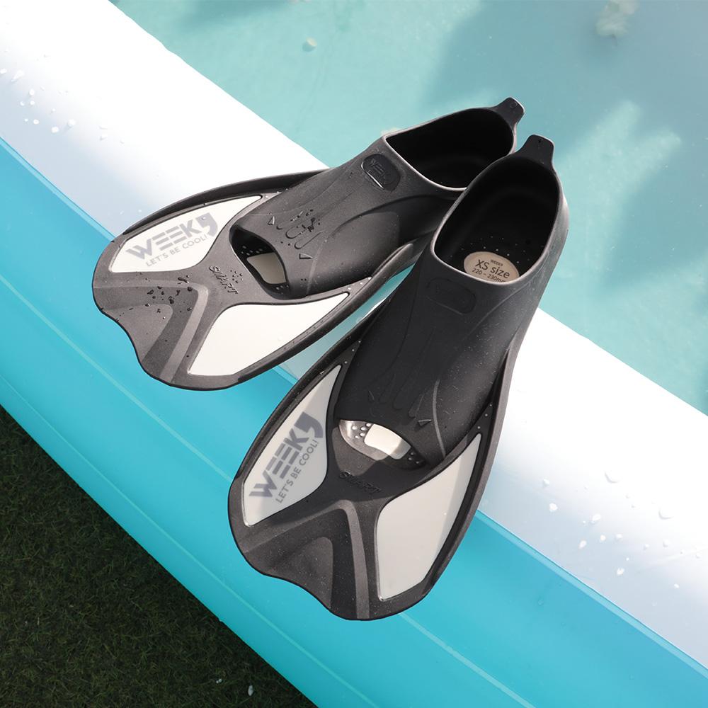 Wikeunain Water Play Snorkeling Fins Week Short Fins 4 Sizes