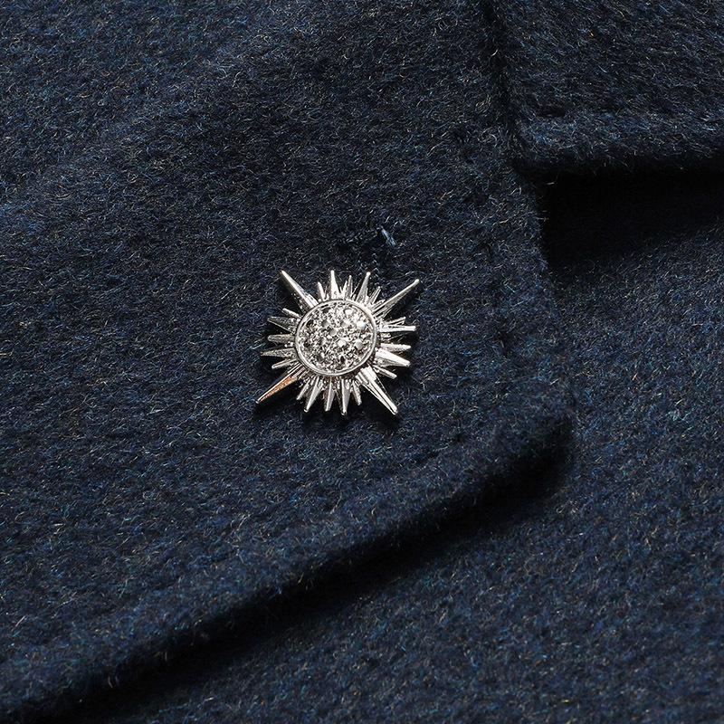 Autumn and Winter New Double-sided Woolen Wool Coat Men's Slim-fitting Mid-length Alpaca Nizi Coat