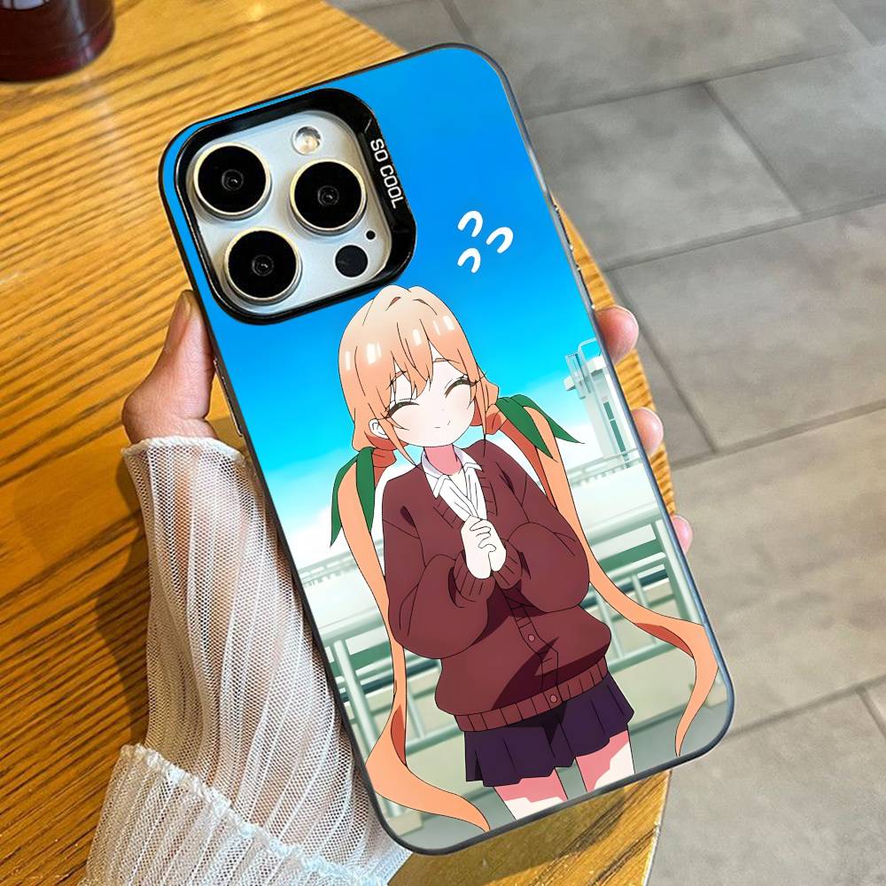 

Anime The 100GF I-Inda Karane Phone Case For iPhone 16 17 15 14 12 13 Pro Max Black Candy Matte Shockproof Cover iPhone11PROMAX