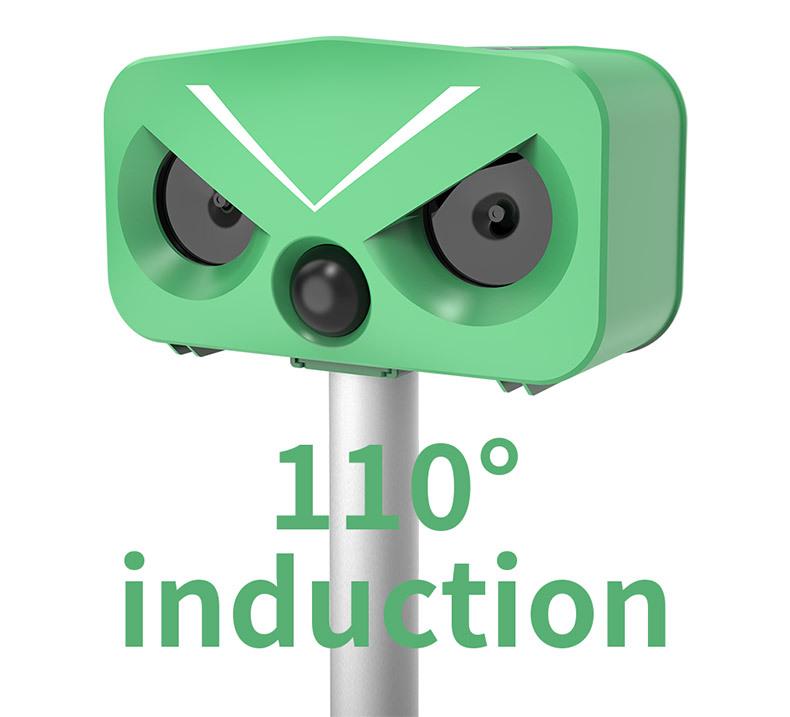 High-Power Outdoor Ultrasonic Solar Animal and Bird Repeller