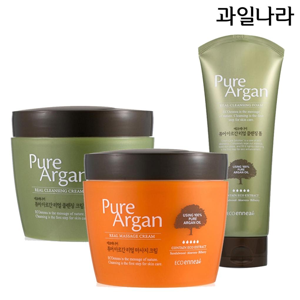 Fruit Country Чистая аргановая очищающая пенка Массажный крем Очищающий крем Cleansing foam 180g