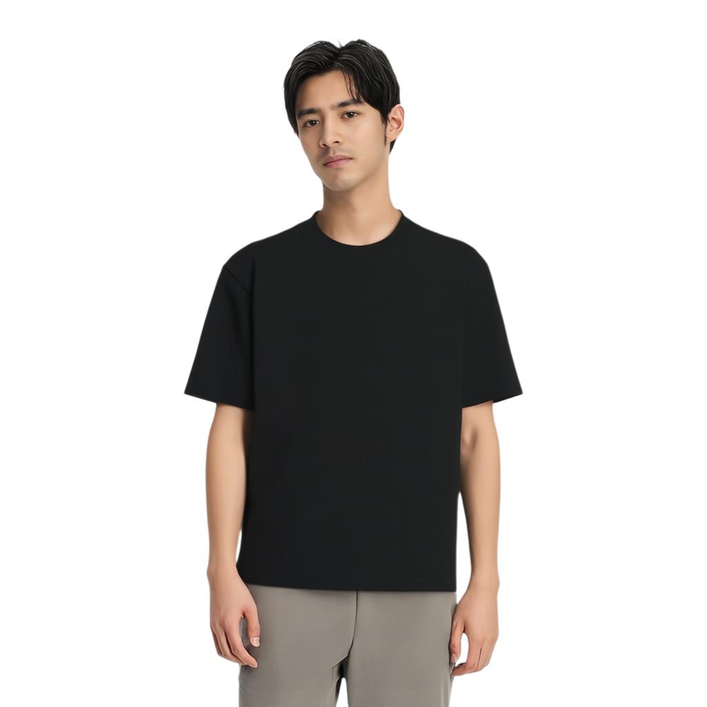 Nike Camiseta Esportiva Casual de Gola Careca Manga Curta Masculina Tops Preto DX7959-010