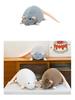 Gray Fancy Rat Plush Doll - Cute Simulation Stuffed Toy & Sleeping Pillow Gift