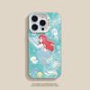 Applicable to Apple 16/15promax mobile phone case iphone14/13 women 12 Xiaomi 11 girlfriend little mermaid