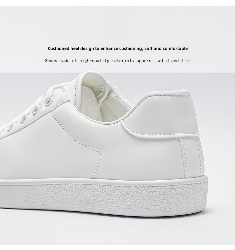 2025 Frühling Herren Koreanischer Stil Weiße Sneaker - Jugendlicher Casual Modetrend