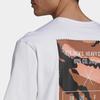 Adidas Camo Print Loose Tee Men Tops White GQ8305
