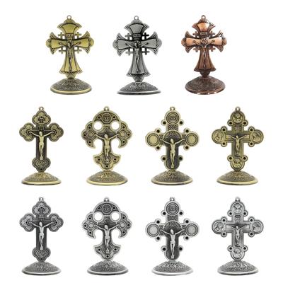 Religiöses Kreuz, Kirchen, Heimregal, Tischdekoration zum Beten, Raumdekoration, Tischdisplay, Auto-Schlüsselanhänger-Dekoration