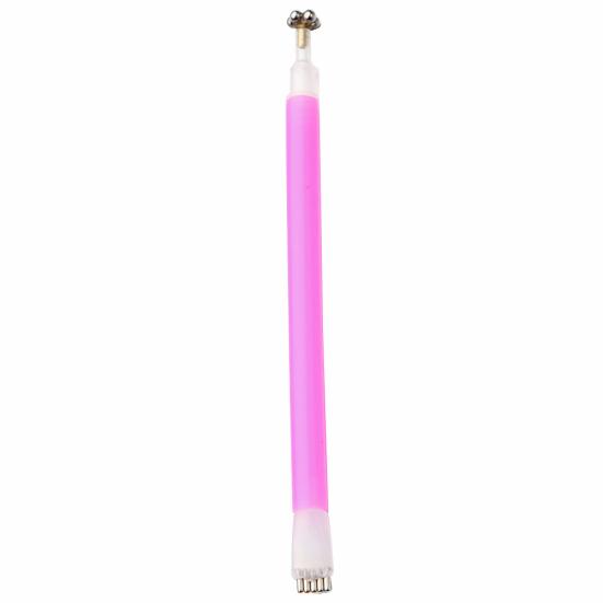 Nail Art Double Head Feline Eye Magnetic Pen DIY 3D Polish UV Gel Manicure Tool