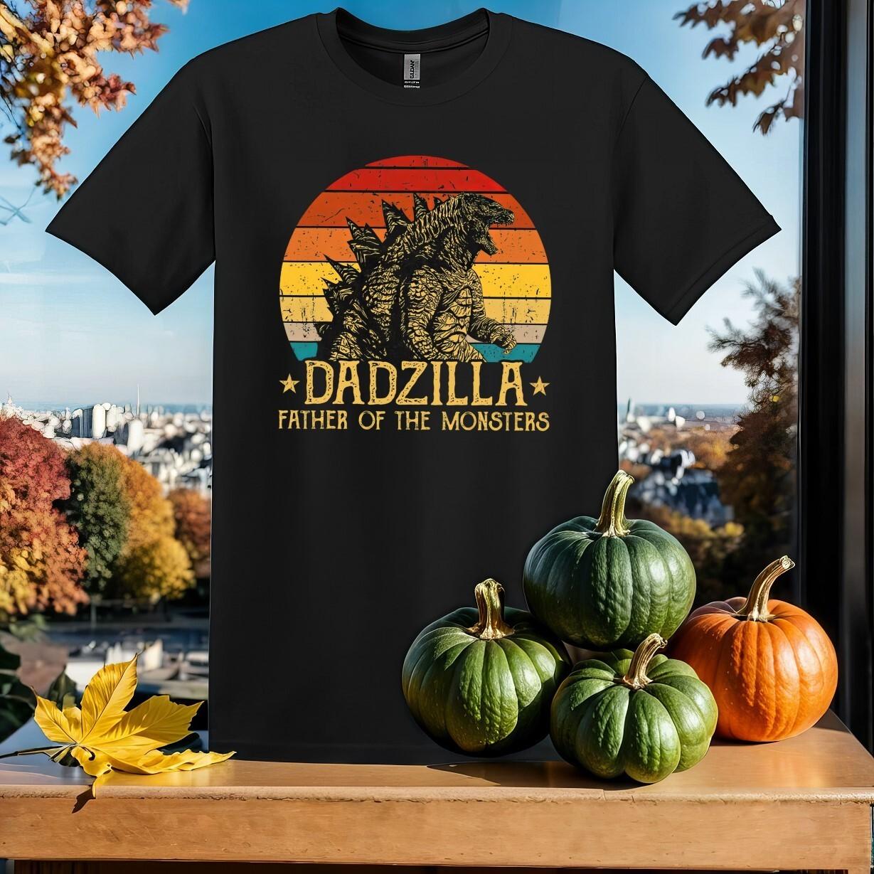 Футболка Dadzilla Father Of The Monsters Футболка Мужская Женская Унисекс Футболка SY89 XXL