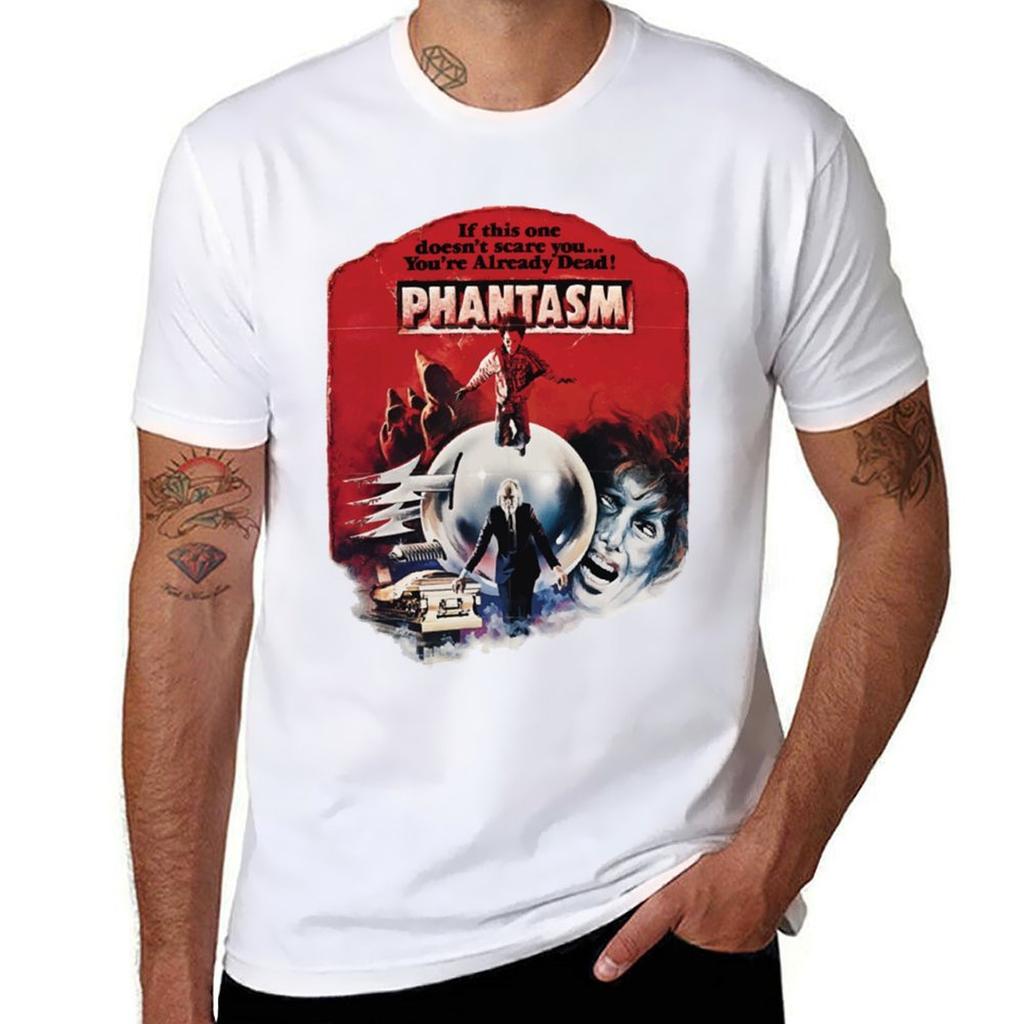 Phantasm Tshirt Aesthetic Clothing Customizeds Animal Prinfor Boys Heavyweights Unisexs White T Shirts