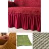 Skirted Sofa Cover Stretchable And Durable Material For All Couches