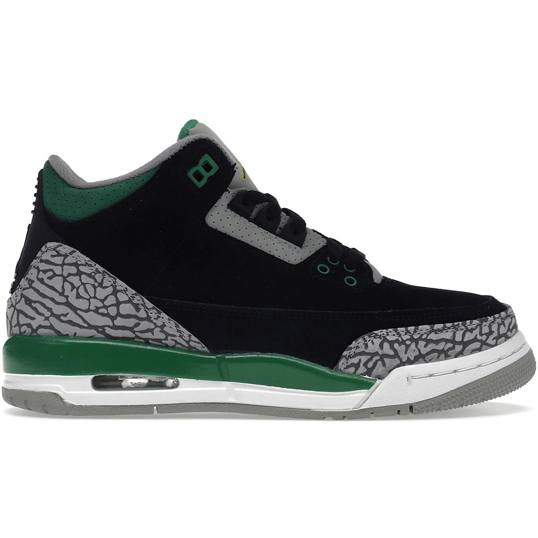 

Sneaker Jordan 3 Retro Pine Green (GS)(398614-030) 40