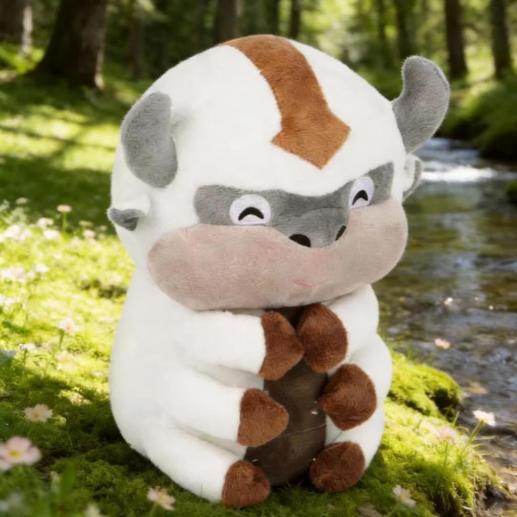 Kawaii AP Kuh Plüschtier AP Füllung Anime Plüschtiere Stofftier Geburtstag Weihnachtsgeschenk Animation Zubehör für Kinder Anime Fans