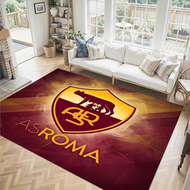 AS Roma Design Crystal Velvet Carpet Cozy Non?Slip Printed Rug For Bedroom Living Room Entrance