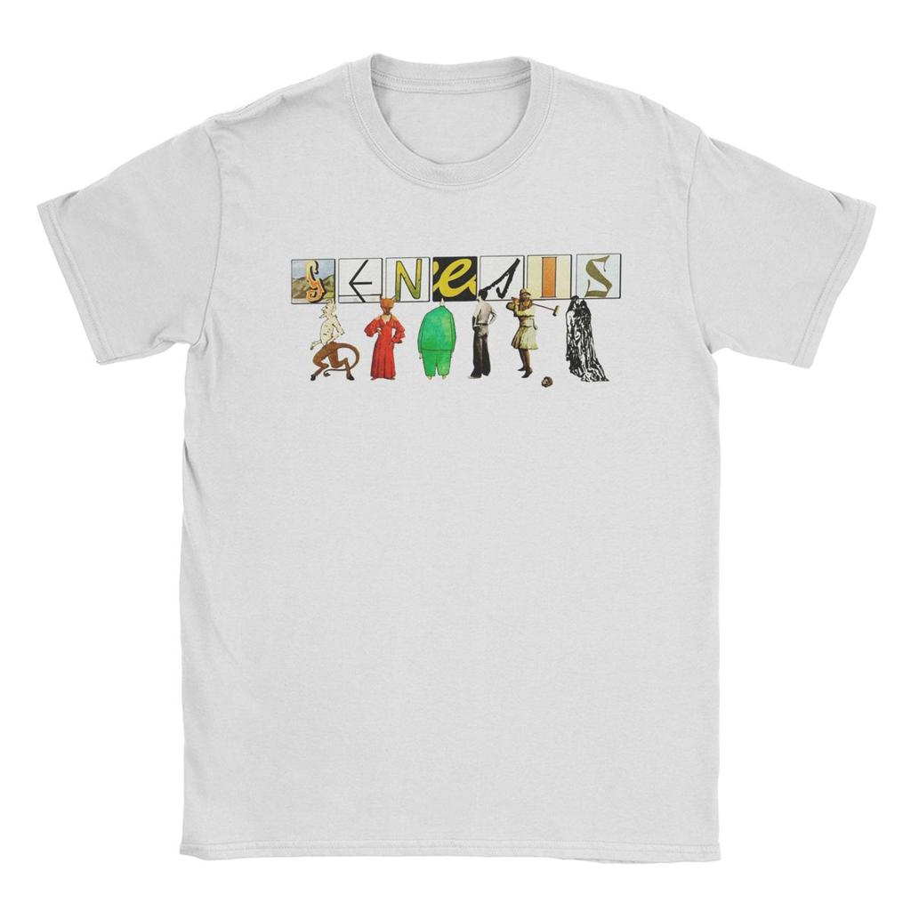 All Eras Genesis T Shirt for Men Cotton Fashion T-Shirts Round Collar Tees Short Sleeve Clothes Gift Idea