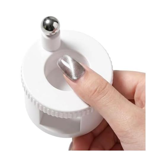 Nail Magnet, Strong Magnet, For Marble Nails, Automatic Formation, For Beginners, For Gel Nails, Nail Art Tool, Self Nail, Compact, Easy to Carry,
