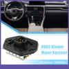 Vehicle HVAC Blower Motor Resistor Single  for Mitsubishi Lancer Black