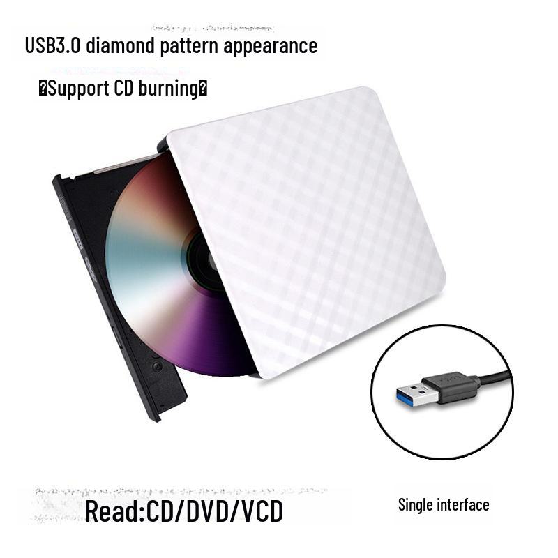 

«Внешний оптический привод USB: Устройство записи и чтения CD/DVD/VCD для ноутбуков и настольных компьютеров.