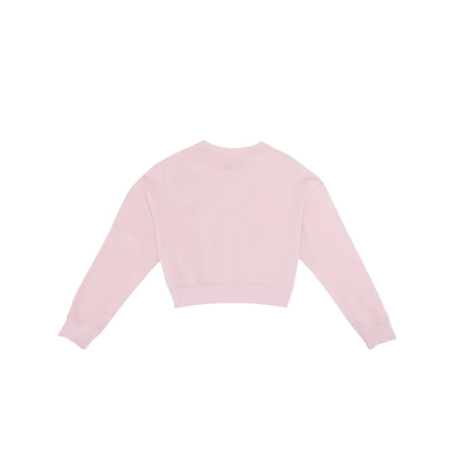 Converse Sweatshirts Women's Pink Crew Neck Moderate WCH723-ACQ