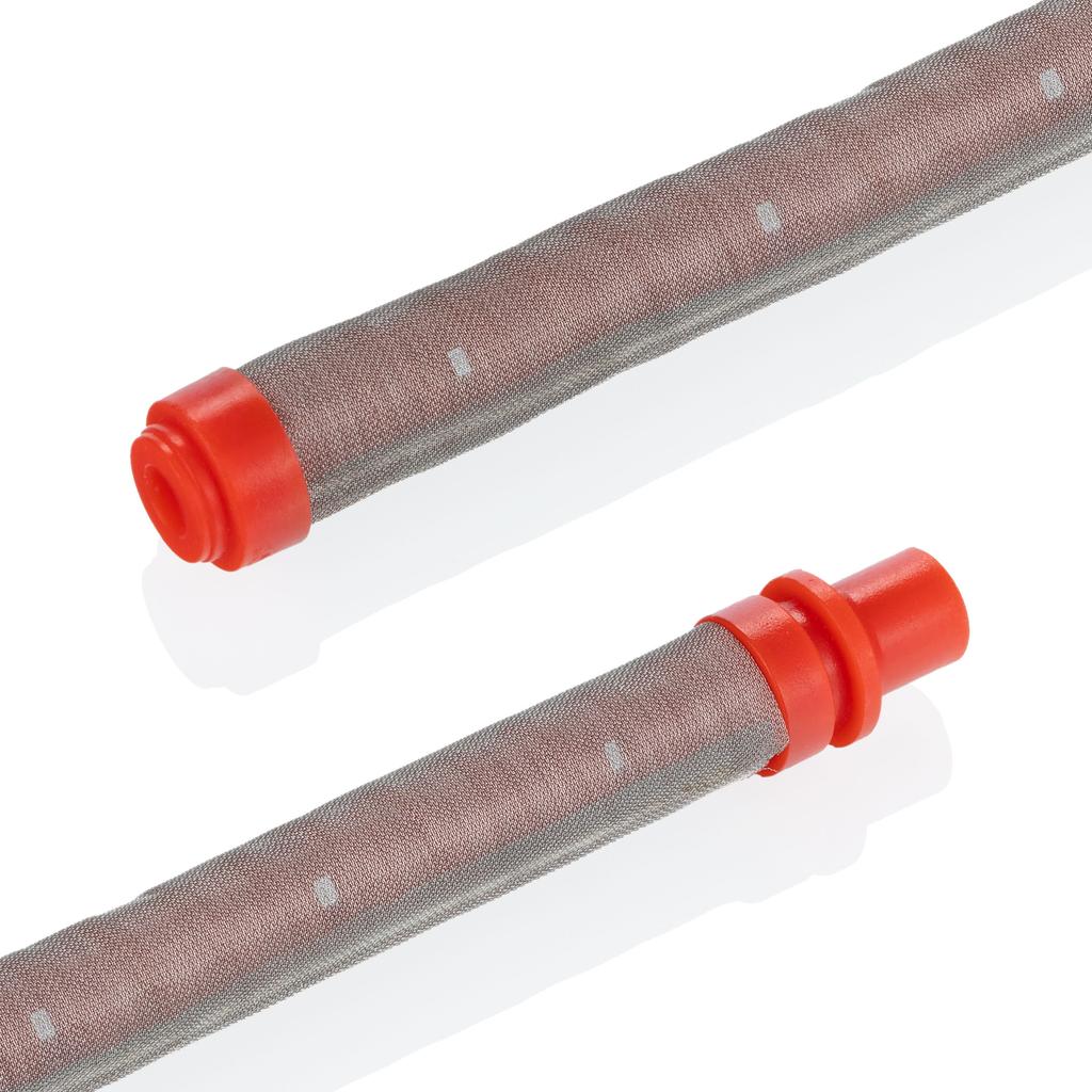 Rosfix Filtr Paluszkowy Czerwony 200 Mesh – Efektywna Filtracja Zanieczyszczeń | Długość 100mm | Pasuje do Dysz 0,007”–0,011”