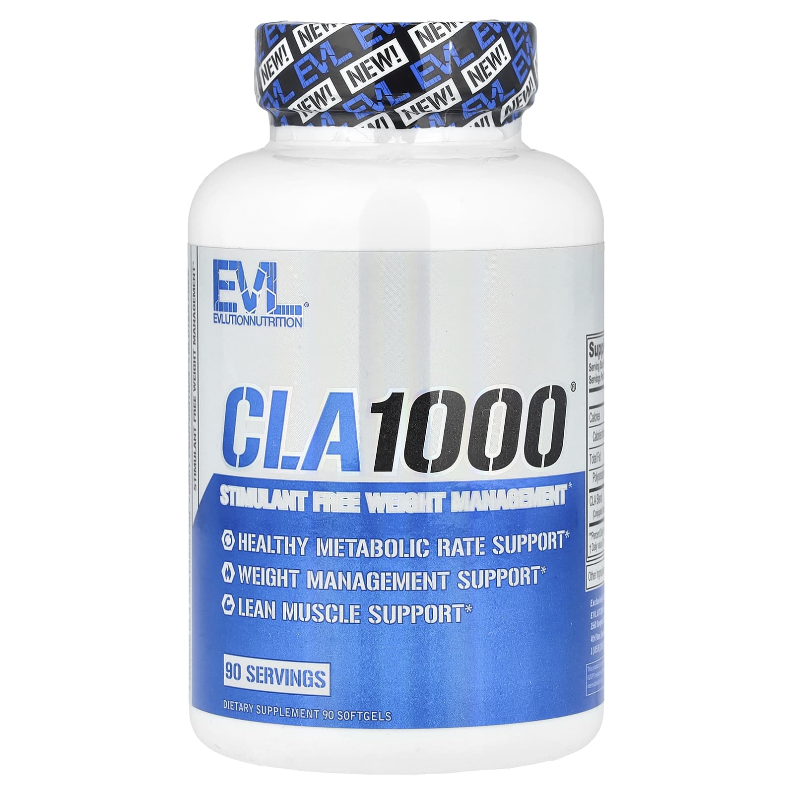 

Cla1000®, Stimulant-Free Weight Management, 90 Softgels (1,000Mg per Softgel)