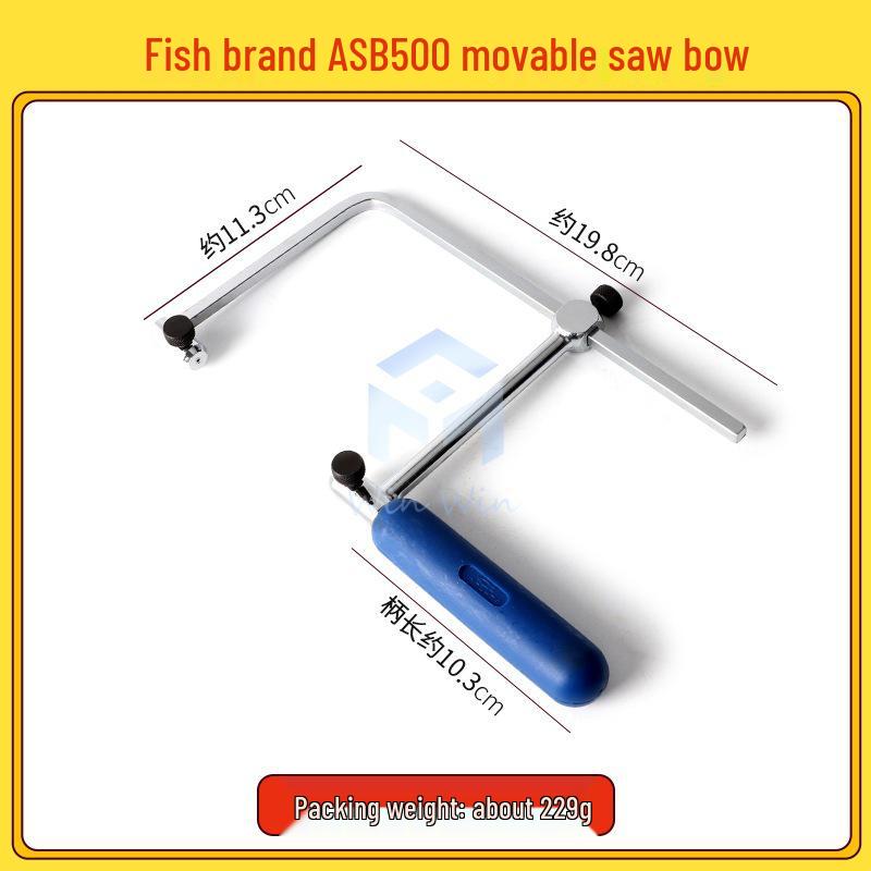 Handmade Mini Jewelry Fret Saw - U-Shaped Wire Saw for DIY Models