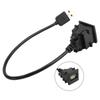 Car Wire USB Outlet Extension Male To Female Multiple Protection 12V‑30V Input Replacement for Camry Prius