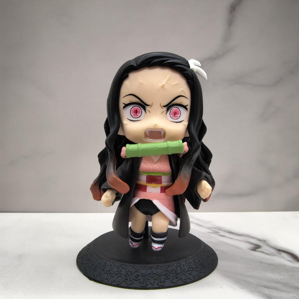 Demon Slayer Blind Box Action Figures: 10 Styles Featuring Tanjiro & Nezuko