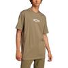 Adidas Originals FW24 Wabash Letter Comfortable Pullover Short Sleeve T-Shirt Men T-Shirts Olive JP4476