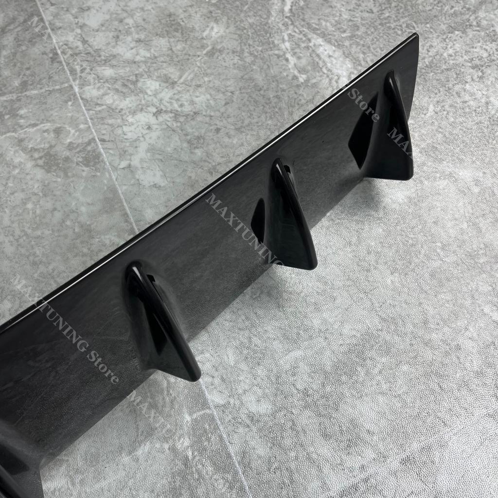 Labio Separador Lip para Parachoques Trasero de 7 Aletas para BMW X5 E70 LCI 2007-2013 M Sport Difusor Spoiler Cubierta Inferior Moldura Kits de Carrocería Valence Tuning