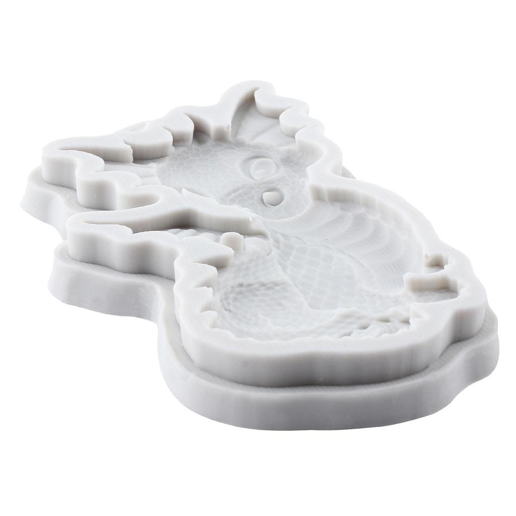 Drage Silikonform Flygende Drage Fondantformer Kakedekorasjonsverktøy Temakake Dessert Dekorert Sjokolade Godteri Form