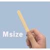 Sunnap Disposable Wooden Spatulas, Medium Size, Pack of 100, for Applying Gel, Cream, and Hair Removal Wax, SLW100M