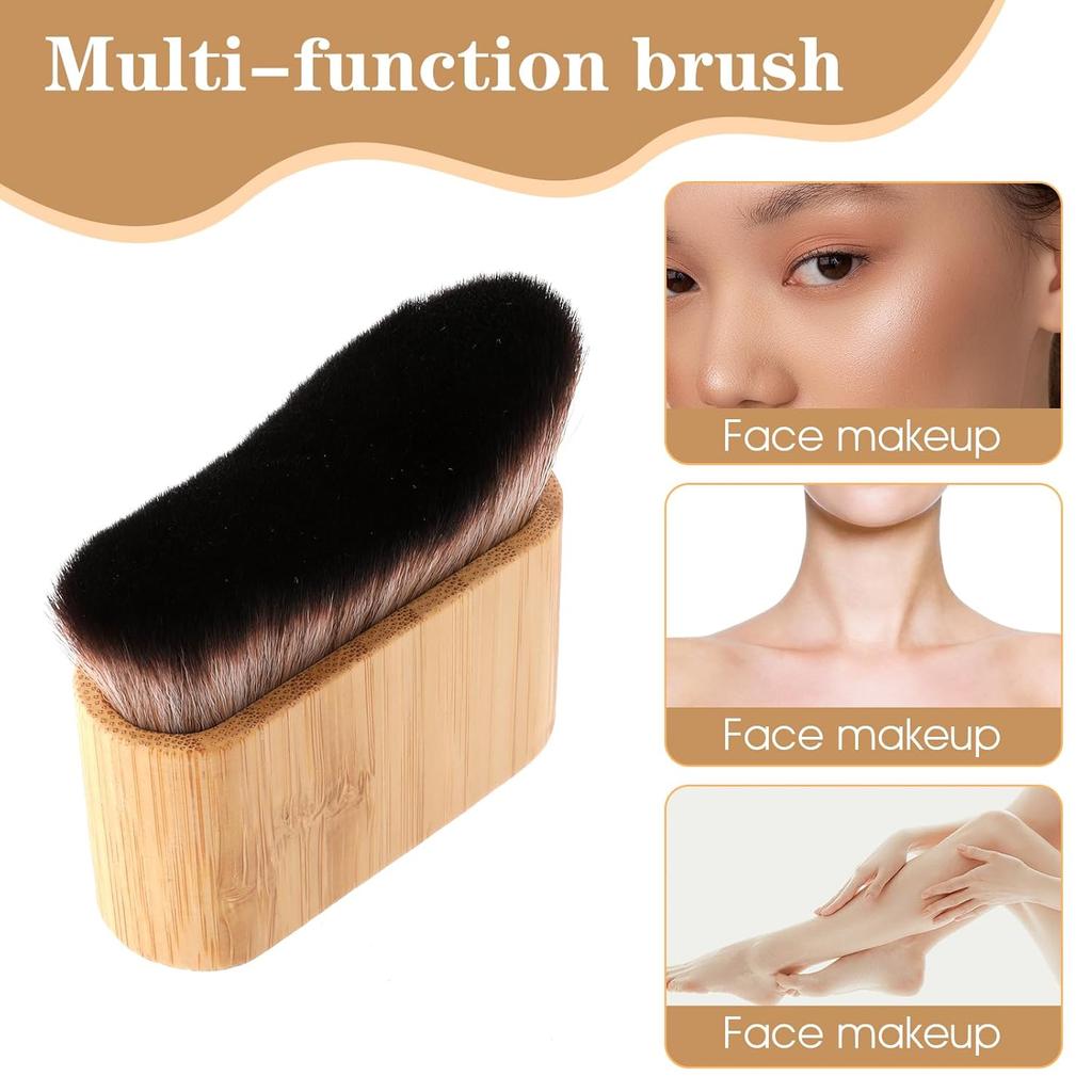 Self Tanner Brush Foundation Brush Large Tanning Brushes Leg Makeup Sunscreen Brushes Applicator Body Makeup for Bronzer Lotion Foundation Face Body