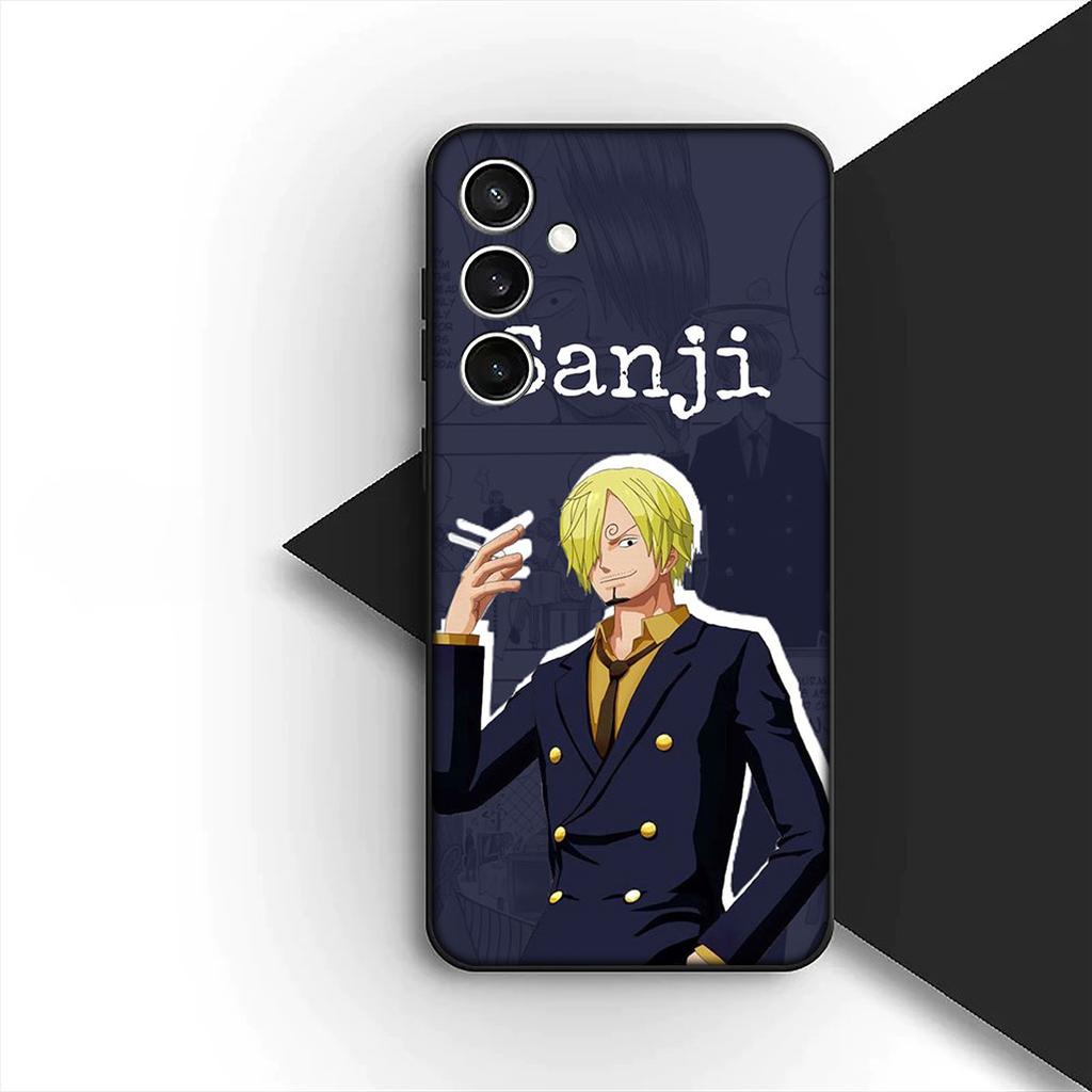 Cover for Samsung Galaxy A35 A36 A55 A26 A05 A06 A14 A50 A51 A53 A54 A12 A13 A23 Phone Case Sanji Roronoa Zoro One Piece Luffy