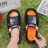 2025 Designer Men Summer Sandals Clogs Home Platform Garden Slippers Casual Slides Soft Sole Light Beach Slipper