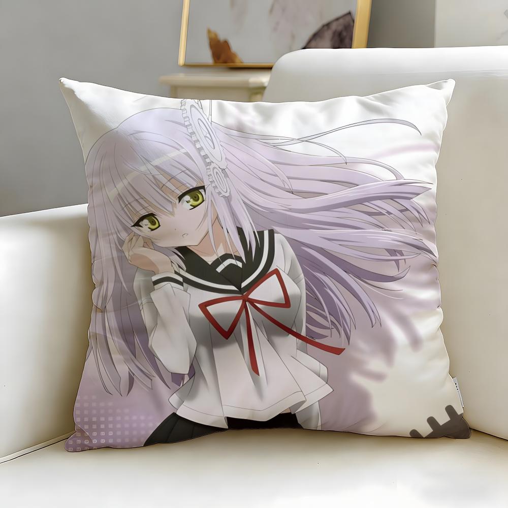 

scifi anime Clockwork Planet Cushion Cover Soft EasyWash Pillow Case Versatile for Couch Bed Travel and Office 30X30cm