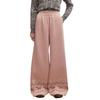 Women's Thick Fleece Loose Straight-Leg Sweatpants
