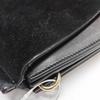 [Pre-Owned] Faye Accordion Style Front Flap Suede Calfskin Crossbody Shoulder Bag - Fair #1WHAMF0