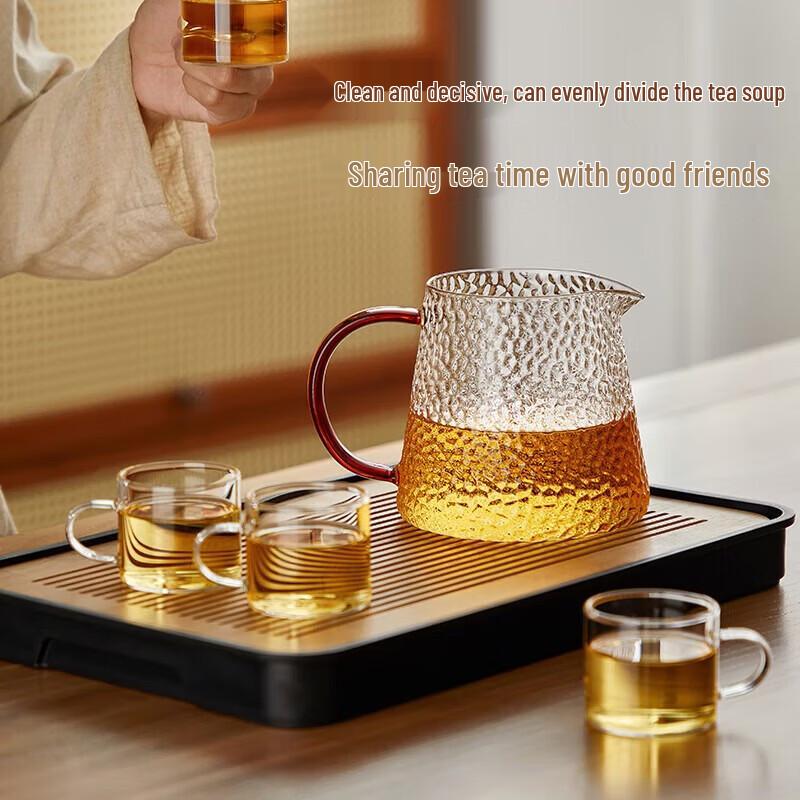 YIHUTEA Handmade Glass Teapot with Infuser