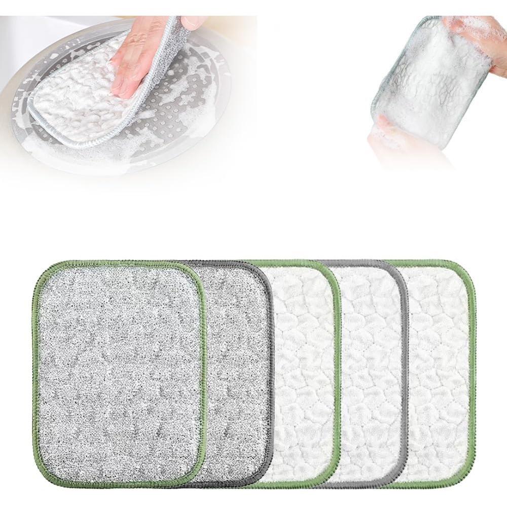 Multi-purpose metal wire dishcloth, 2025 new model, suitable for both dry and wet use, won t scratch your dishes. 5