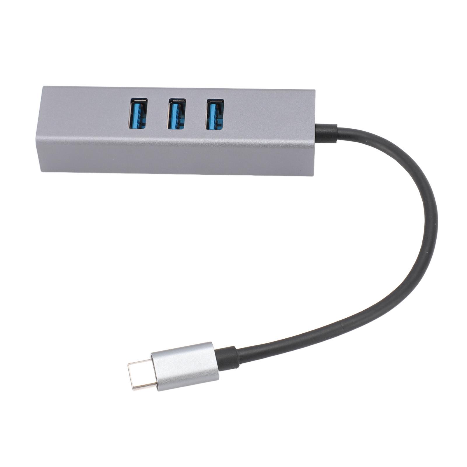 

4 Port USB C Data Hub Professional Efficient High Speed 5Gbps 4xUSB3.0 USB Hub for Windows for Linux System