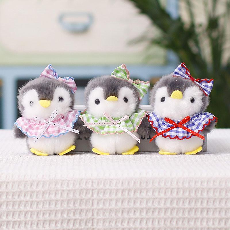 Cute Penguin Plush Keychain With Cartoon Design For Kids And Teens