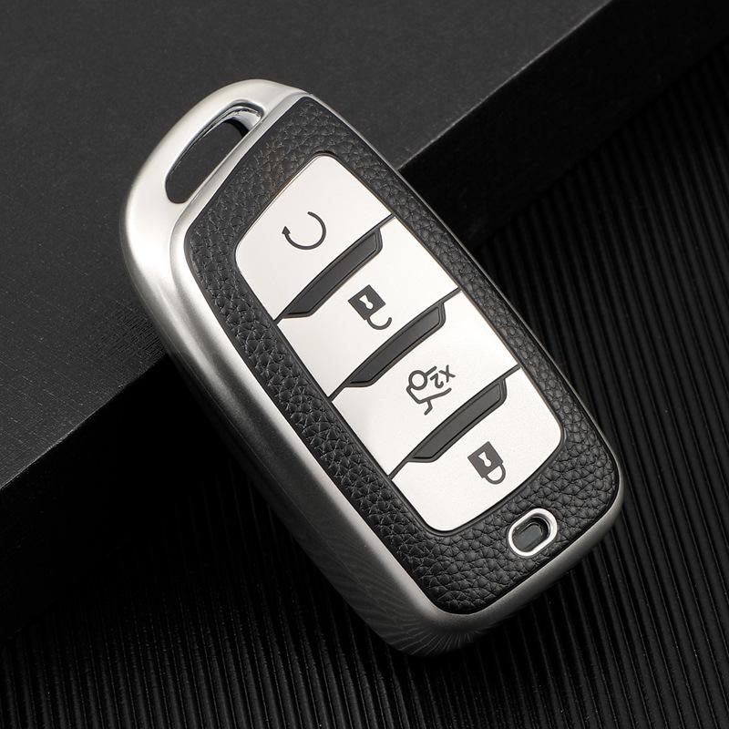 Suitable for Chang'ancs95Car Key sleevecs85CoupeBagcs35PlusCar Remote Control Buckle Key Case Cover